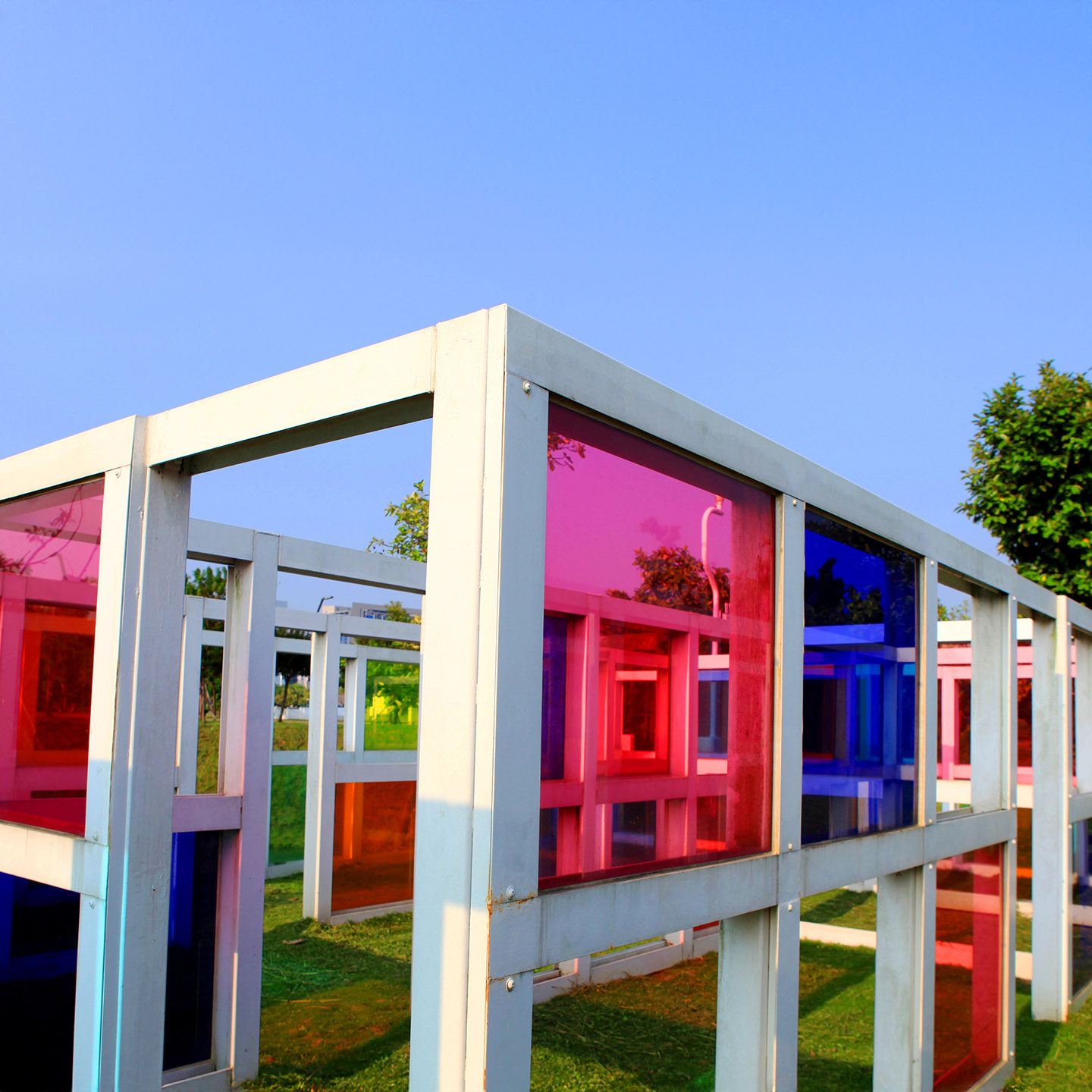 中央公園視覺體驗區實景拍攝經電腦修飾